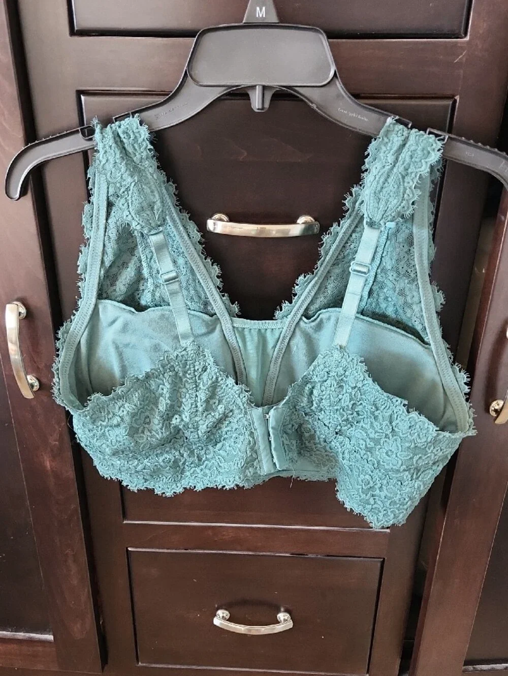 aerie Eyelash Lace Longline Bralette in Palm - Picture 12 of 12